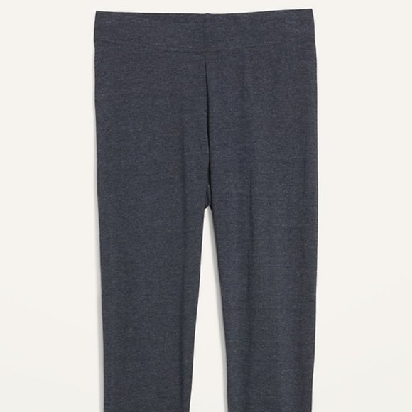 (3/$35) NWT Old Navy high waisted cropped leggings in jersey (high rise) - Picture 1 of 5